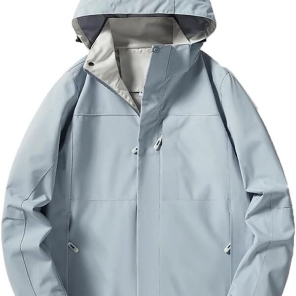 Mens Tactical Windbreaker Waterproof Flight Pilot Coat Hoodie Size Softshell Hiking Jackets Coats